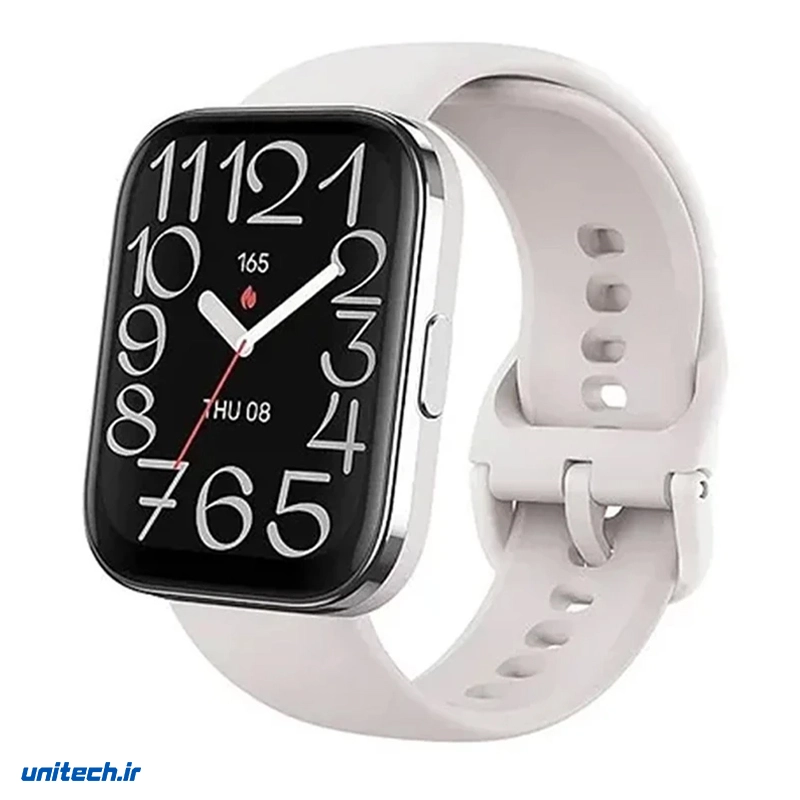 ساعت هوشمند 46 میلی‌متری امیزفیت مدل Bip 5 Unity با بند سیلیکونی2